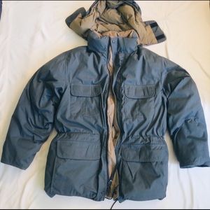 Eddie Bauer Men’s Winter Coat-Goose Down
